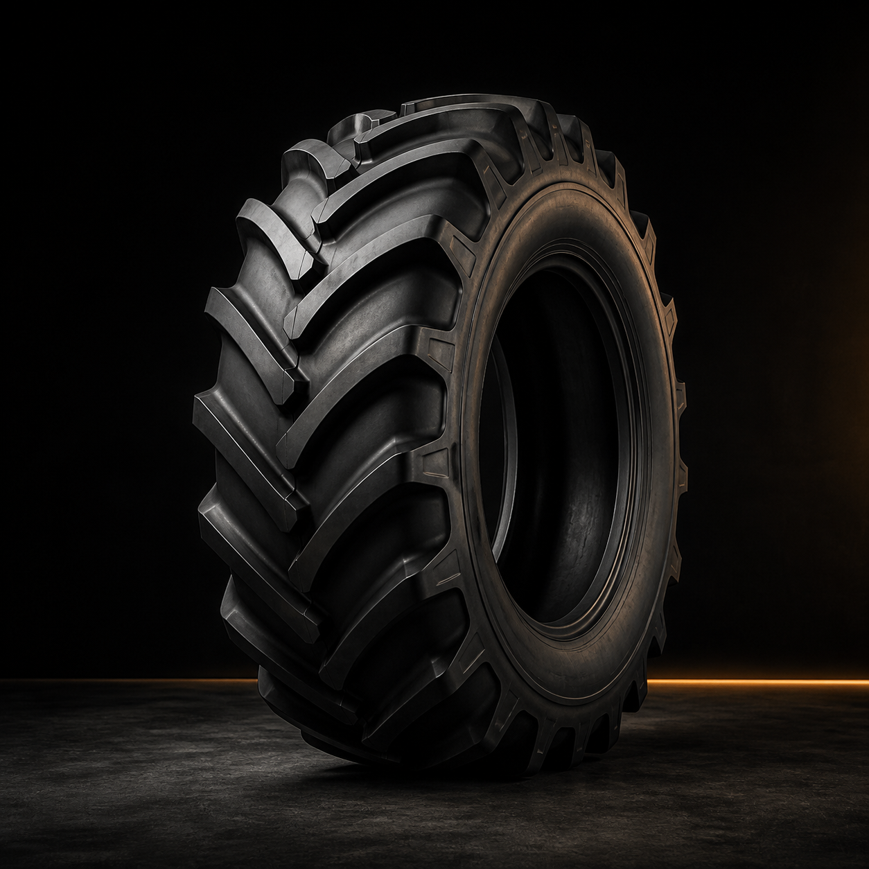 Refurbished tractor tyre